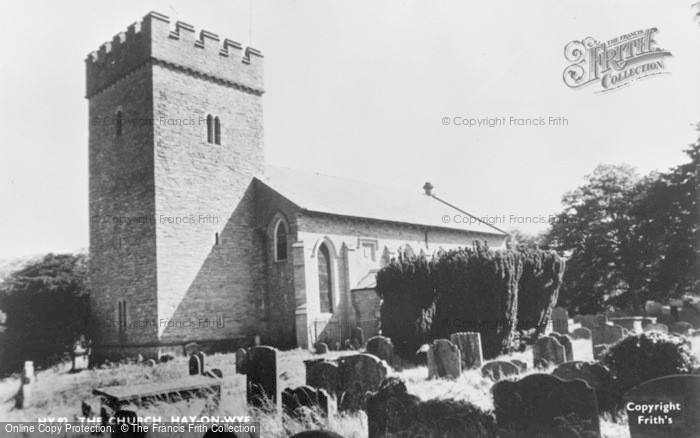 Photo of Hay On Wye, The Church c.1955
