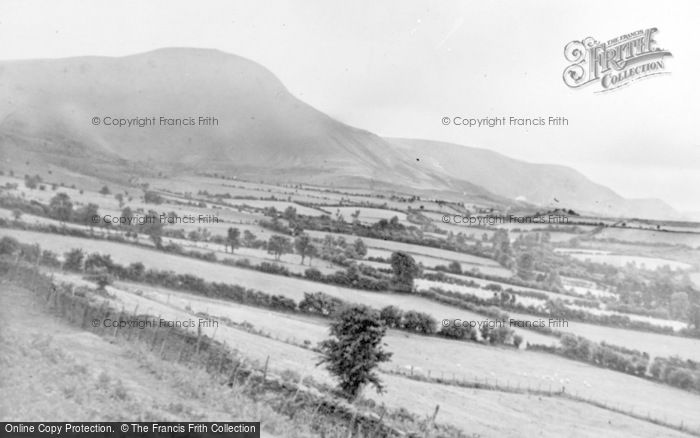 Photo of Hay On Wye, The Mountains c.1955