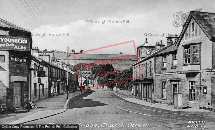 Photo of Haydon Bridge, Church Street c.1950