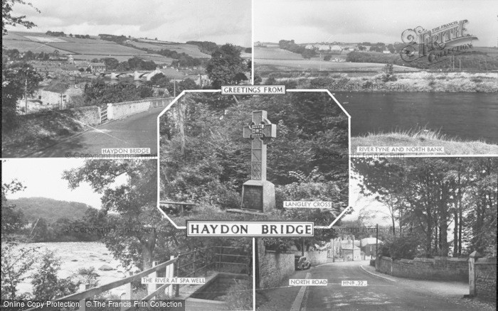 Photo of Haydon Bridge, Composite c.1950
