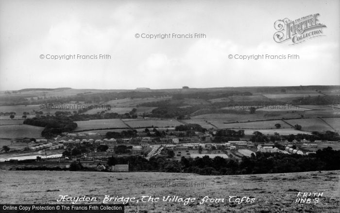 Photo of Haydon Bridge, From Tofts c.1950