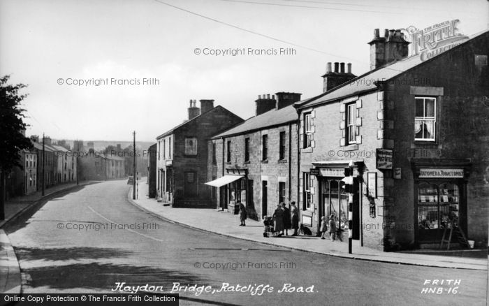 Photo of Haydon Bridge, Ratcliffe Road c.1950