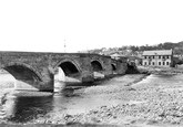 The Bridge And Reading Rooms c.1950, Haydon Bridge
