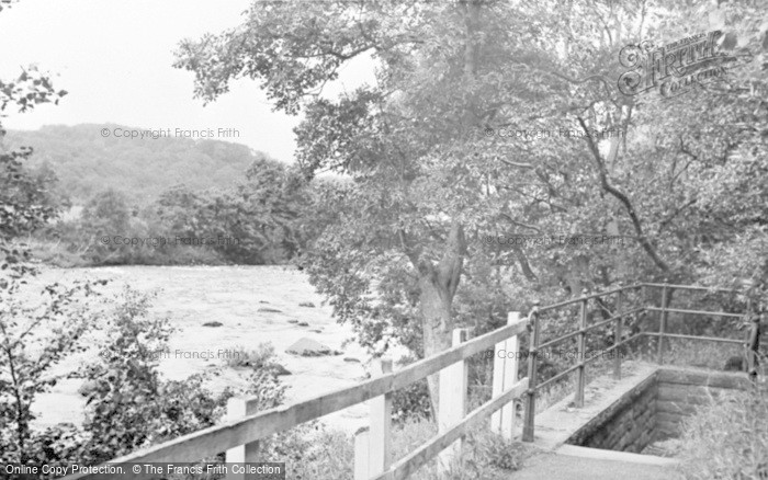 Photo of Haydon Bridge, The River At Spa Well c.1955