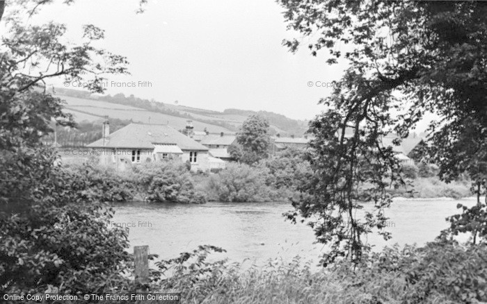Photo of Haydon Bridge, The River From East Land's End c.1955