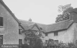 Birthplace Of Sir Walter Raleigh c.1960, Hayes Barton