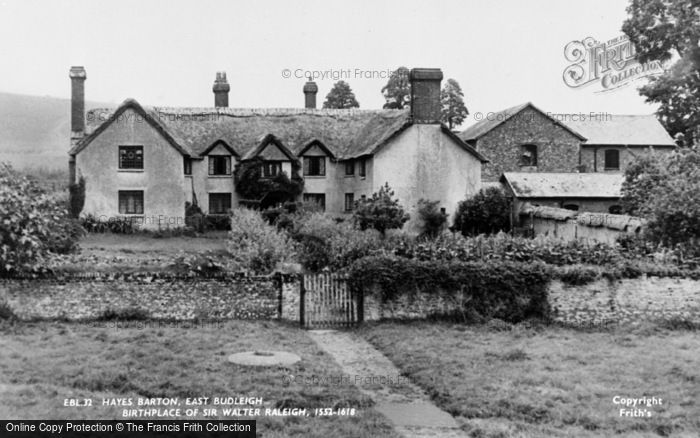 Photo of Hayes Barton, Birthplace Of Sir Walter Raleigh c.1960