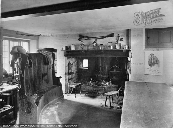 Photo of Hayes Barton, Birthplace Of Sir Walter Raleigh, The Kitchen 1928