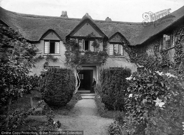 Photo of Hayes Barton, Entrance And Gardens 1928