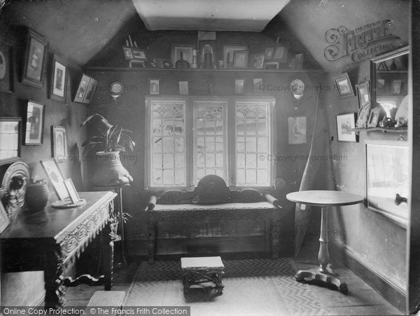 Photo of Hayes Barton, Sir Walter Raleigh's Room Where Tobacco Was First Smoked 1928