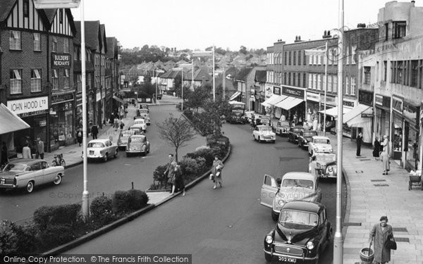 Photo of Hayes, Station Approach 1959