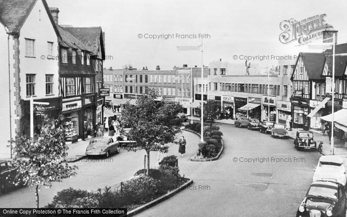 Photo of Hayes, Station Approach c.1960