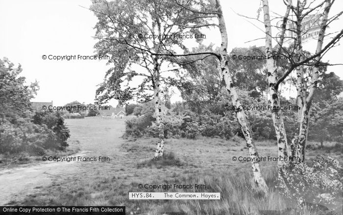 Photo of Hayes, The Common c.1960