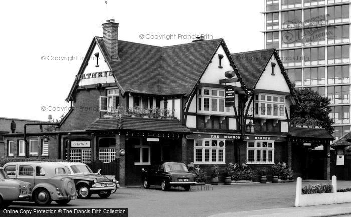 Photo of Hayes, The Waggon And Horses c.1965