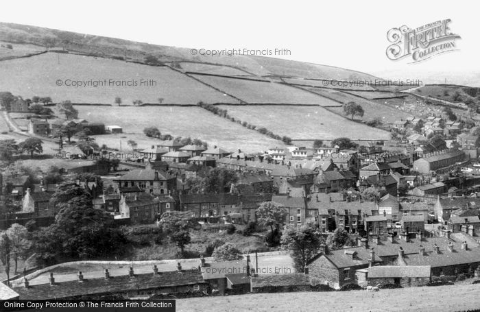 Photo of Hayfield, From Snake Path c.1960