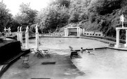 Hayfield, Park Hall Pool c1960
