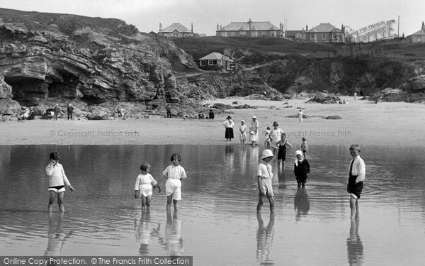 Photo of Hayle, Children In The Paddling Pool 1925