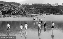 Children In The Paddling Pool 1925, Hayle