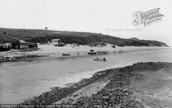 Photo of Hayle, The Bar And Ferry 1928