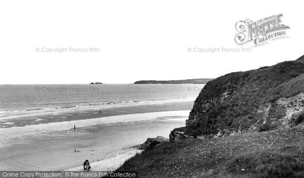 Photo of Hayle, The Beach And Godrevy c.1955