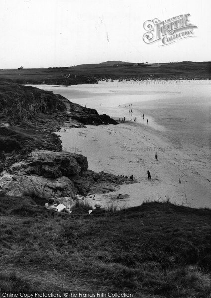 Photo of Hayle, The Beach c.1955