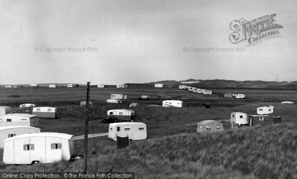 Photo of Hayle, The Caravan Park c.1955
