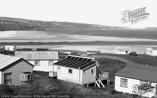 Photo of Hayle, The Chalets c.1955