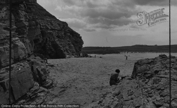 Photo of Hayle, The Cliffs c.1955