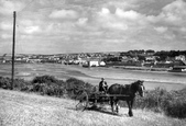 The Pool And Town c.1950, Hayle