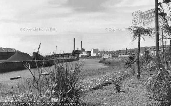 Photo of Hayle, The River Hayle c.1955