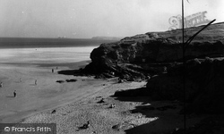 The Sands And Godrevy c.1955, Hayle