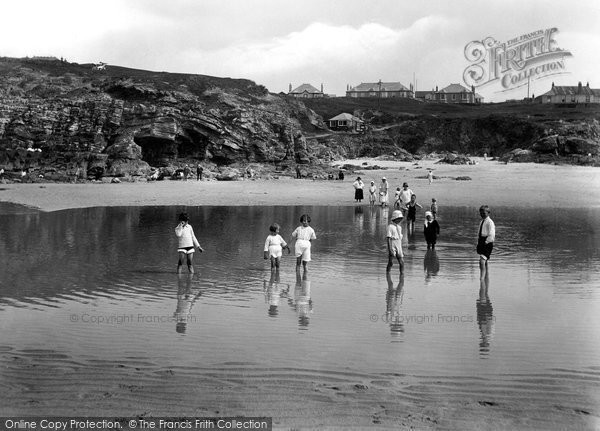 Photo of Hayle, Towans And The Paddling Pool 1925