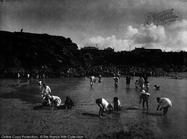 Photo of Hayle, Towans Paddling Pool 1927