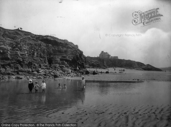 Photo of Hayle, Towans Pool And Beach 1925