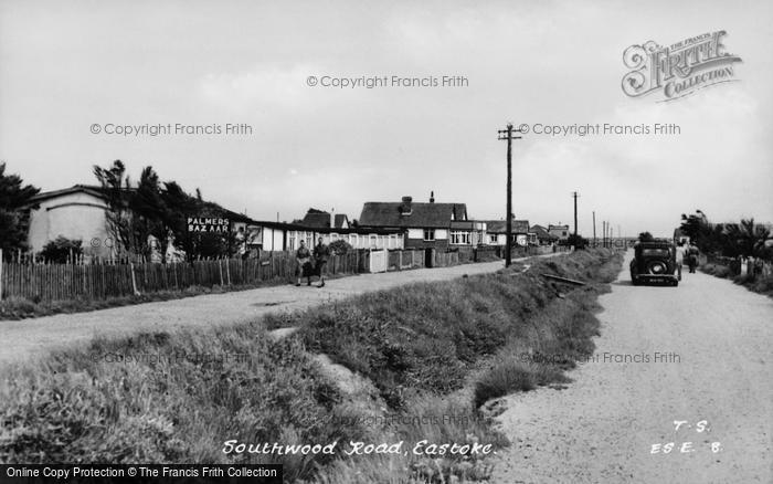 Photo of Hayling Island, Eastoke, Southwood Road c.1955