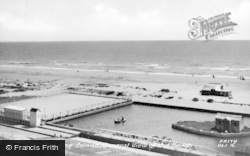 General View Of The Beach c.1955, Hayling Island