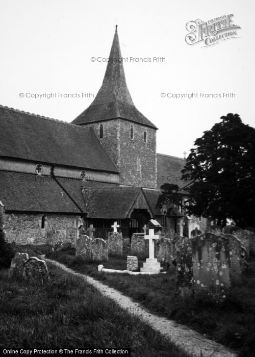 Photo of Hayling Island, St Mary's Church, South Hayling 1958