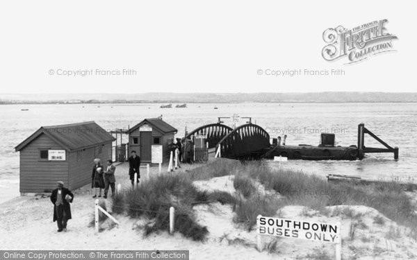 Photo of Hayling Island, The Ferry c.1955