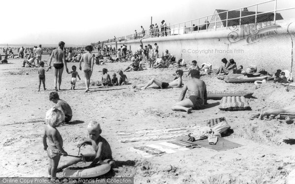 Photo of Hayling Island, The Sands c.1965