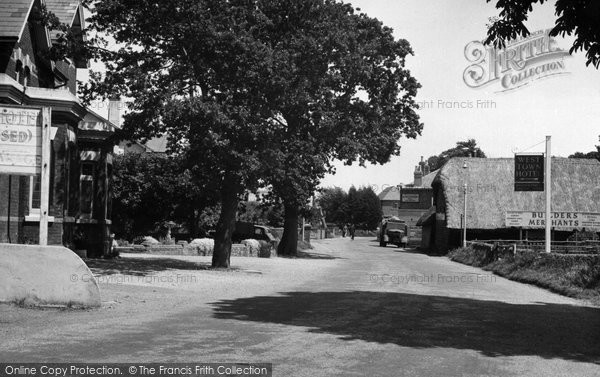 Photo of Hayling Island, West Town c.1955