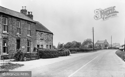 The Post Office And Main Road c.1955, Hayton
