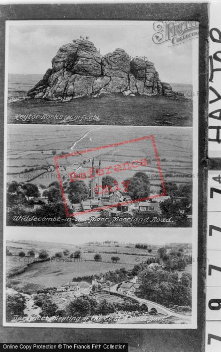 Photo of Haytor Vale, Composite c.1927