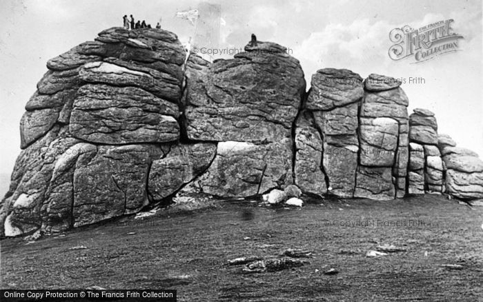 Photo of Haytor Vale, Haytor Rock c.1930