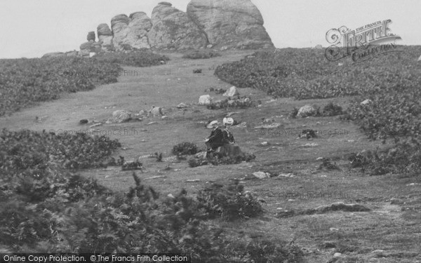 Photo of Haytor Vale, Haytor Rocks 1906