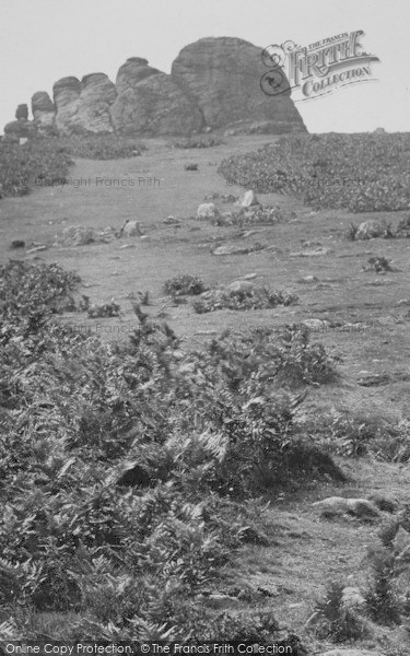 Photo of Haytor Vale, Haytor Rocks 1906