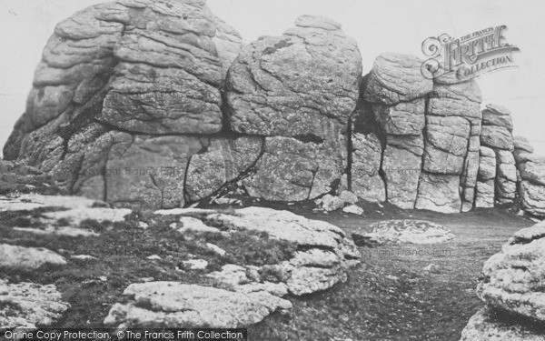 Photo of Haytor Vale, Haytor Rocks c.1880