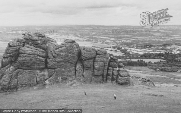 Photo of Haytor Vale, Haytor Rocks c.1960