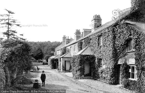 Photo of Haytor Vale, Hotel And Post Office 1906