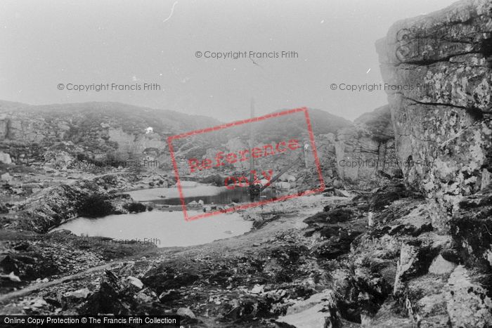 Photo of Haytor Vale, Stone Quarry 1907