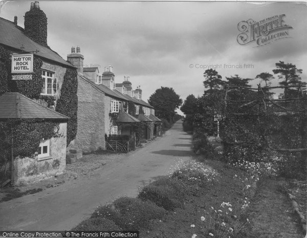 Photo of Haytor Vale, The Village 1931